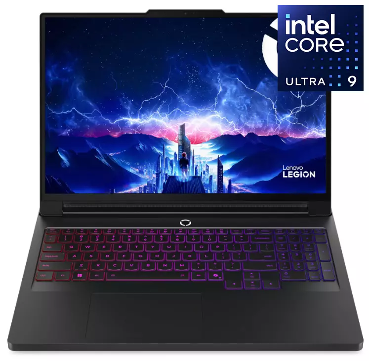 Ноутбук Lenovo Legion Pro 5 16IAX10 16" WQXGA IPS 165Hz Intel® Core™ Ultra 9 275HX/32Gb/SSD 1Tb/GeForce RTX 5070/Eclipse Black/Win11(83F30015RK)