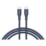 Кабель Canyon USB-C-USB-C, 60W, Silicon 1m, Dark blue (CC60SC10)