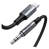 Кабель Lightning(m) на Audio(m) 3.5mm, AUX, 1m (70509) UGREEN