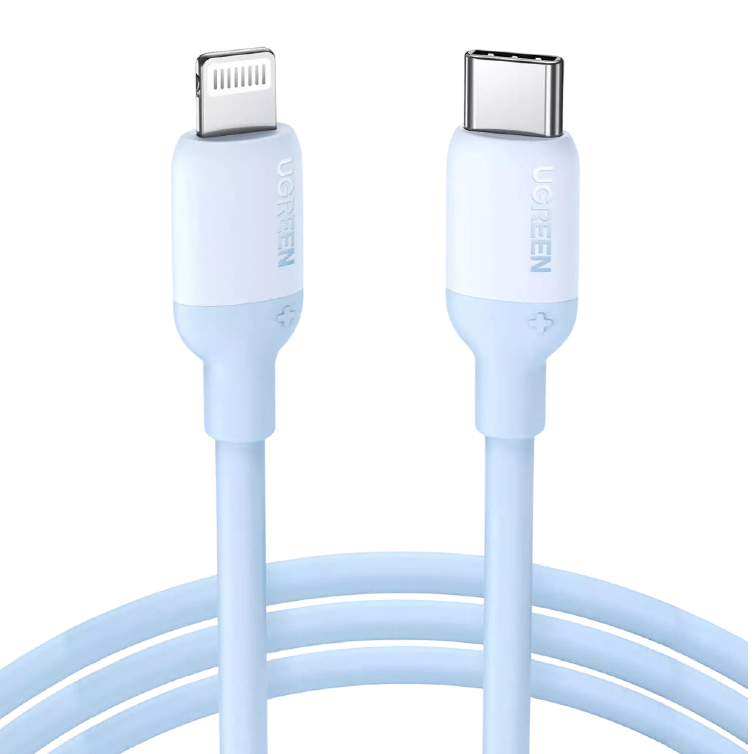 Кабель USB C - Lightning(m) 8-pin, 1m, Navy blue, US387 (20313) UGREEN