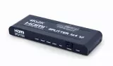 Разветвитель HDMI Cablexpert DSP-4PH4-02, HD19F/4x19F, 1 компьютер = 4 монитора, Full-HD, 3D, 1.4v,