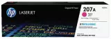 Картридж лазерный HP W2213X 207X, Оригинальный лазерный картридж увеличенной емкости LaserJet, пурпурный