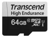 Карта памяти MicroSD 64GB Class 10 U1 Transcend TS64GUSD350V