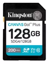 Карта памяти SD 128GB Class 10 U3 Kingston SDG4/128GB