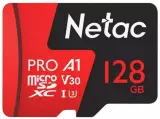 Карта памяти MicroSD Netac P500 Extreme Pro 128GB 100MB/s Class 10, V30
