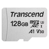 Карта памяти MicroSD 128GB Class 10 U3 Transcend TS128GUSD300S-A