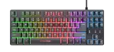 Клавиатура игровая Trust RU GXT 833 THADO черный
