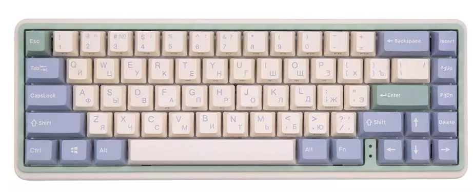 Клавиатура Varmilo Eucalyptus VXH67 Cherry Mx Silent Red