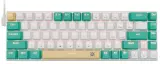 Клавиатура игровая механическая Defender Vexx Pro GK-084 RU,RGB белыйзеленый