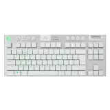 Клавиатура игровая Logitech G915 TKL LIGHTSPEED-GL Tactile Mechanical/WHITE/RUS/RGB/2.4GHZ (920-010117)