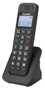 Телефон беспроводной Dect Olmio DP-03 черный