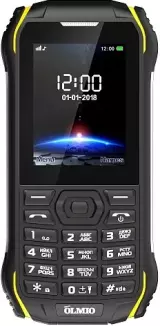 Мобильный телефон Olmio X05 черный-желтый