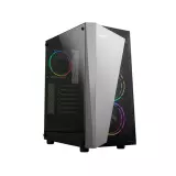 Компьютерный корпус Zalman S4 Plus, MidT, 2*USB2.0,1*USB3.0, 3*120RGBmm, acrylic (side panel), witho