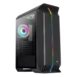 Кейс, Aerocool Aerocool Gladiator Duo-G-BK-v1, ATX/mATX USB 2*3.0 HD-Audio Кулер 3*12см ARGB Без Б/П