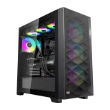 Корпус PCCooler C3D510 BK ARGB EATX/ATX/mATX/ITX USB3.0, 2xUSB2.0 Black
