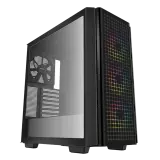 Корпус Deepcool CG540 R-CG540-BKAGE4-G-1 E-ATX/ATX/Micro ATX,USB 3.0*2,3*120mm ARGB/1*140mm,HD-AudioMic,Без Б/П,Черный