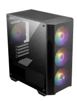 Компьютерный корпус MSI MAG FORGE M100A mATX/Mini-ITX 1x3.5", 2x2.5", 1xUSB 3.2 Gen1, ARGB, MicroATX