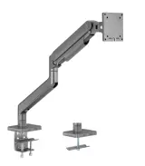 Настольный кронштейн с газлифтом Brateck LDT74-C012 для 1 монитора (17"-49")