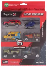Набор машинок X-Game XGCM6J (6 шт. в коробке)