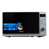 Микроволновая печь Midea AM720C4E-S, Gray, 700 Вт, 20 л, 8 программ, Электронное управление, Эмаль, Solo