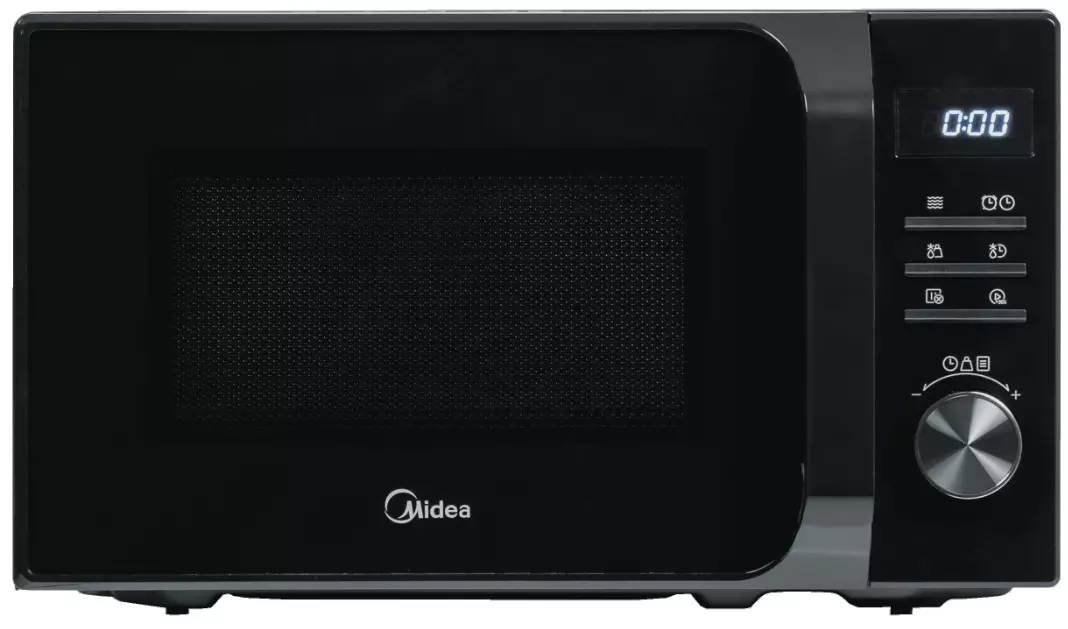 Микроволновая MIDEA AM720C2MV-B, Черный  (AM720C2MV-B), 700 Вт, 20л
