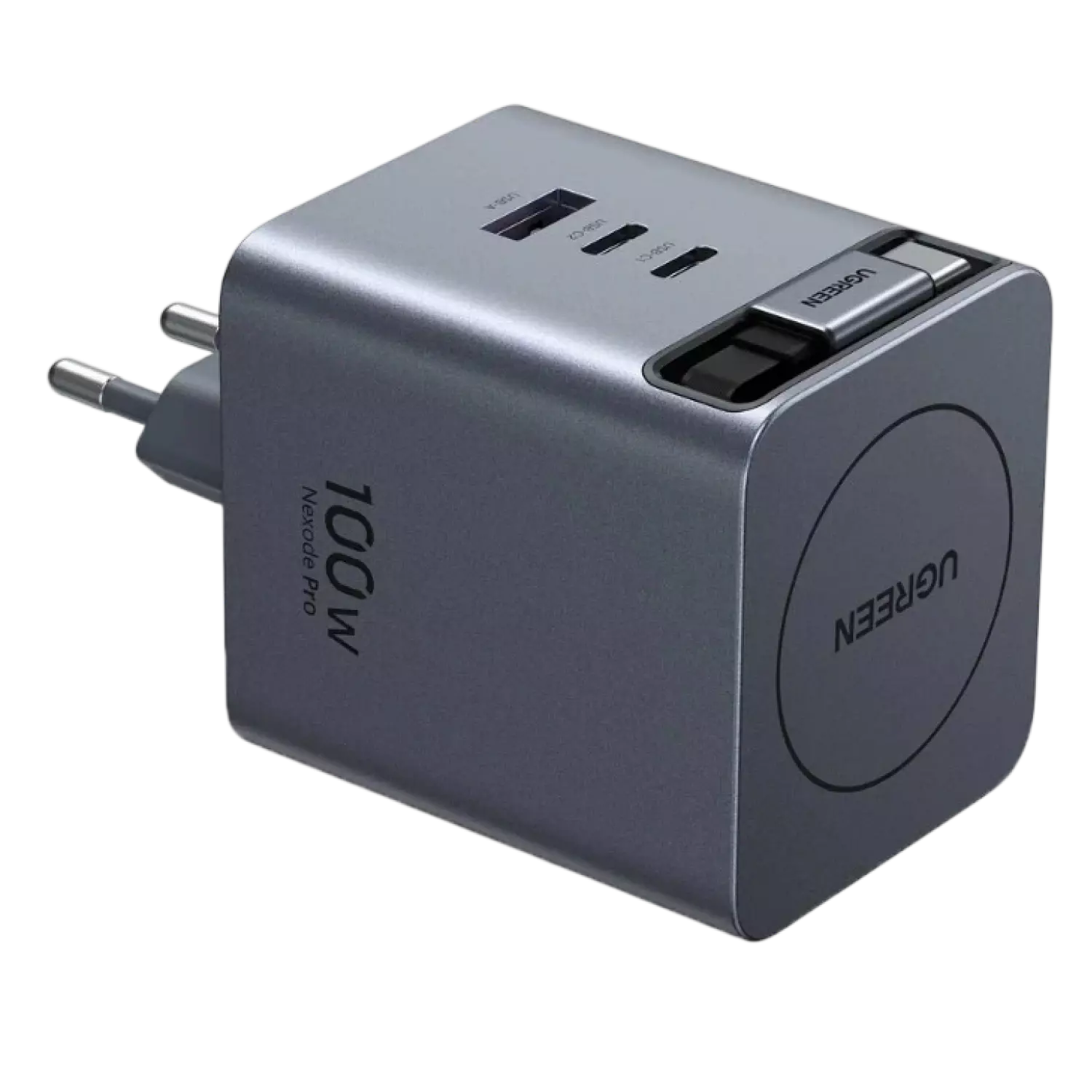 Зарядное устройство на 3C1A, 100W, QC4.0, GanN, 0.75m, X616 (65828) UGREEN