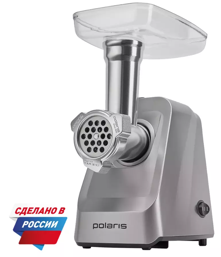 Мясорубка Polaris  PMG-2077 RUS,  Графитовый 2000 Вт