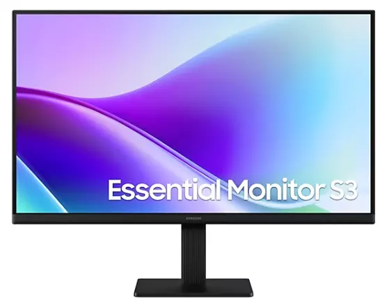 Монитор Samsung Essential S3 LS27F320GAIXCI 27" FHD IPS 120 Гц, 250 кд/м², 5м/с, HDMIx2
