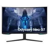 Монитор 32" Samsung Gaming Odyssey Neo G7 LS32BG752NIXCI VA Curved/ 3840x2160/165Hz/1ms/ 350 кд/м2/DP, 2xHDMI