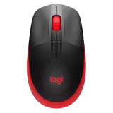 Mouse LOGITECH M190 Full-size wireless - RED - 2.4GHZ - EMEA
