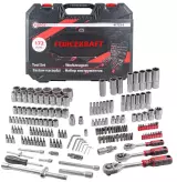 Набор инструментов 172пр. 1/4", 3/8", 1/2" (6гр.) Forcekraft