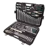 Набор инструментов 180пр.1/4"3/8"1/2" (6-гран.)(4-32мм)