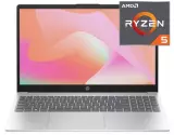 Ноутбук HP 15-fc0081ci 15,6" FHD AMD Ryzen™ 5 7520U/16Gb/SSD 512Gb/AMD Radeon™ Graphics/Natural Silver/Dos(B4LK8EA)