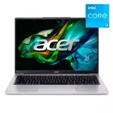 Ноутбук Acer Aspire Lite AL14-31P 14" FHD IPS 60Hz Intel® Core™ i3 N300/8Gb/SSD 512Gb/Intel® UHD Graphics /Silver/Dos(NX.KS9ER.001)