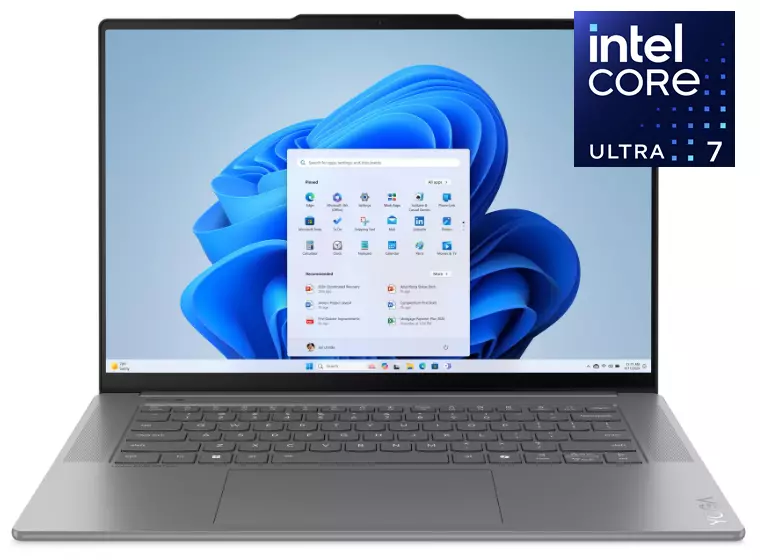 Ноутбук Lenovo Yoga Slim 7 15ILL9 15,3" 2.8K WQXGA IPS 120Hz Intel® Core™ Ultra 7 256V/16 Gb/SSD 512 Gb/Intel Arc Graphics/Luna Grey/Win11(83HM004LRK)