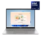 Ноутбук Asus Vivobook S14 S3407CA-LY092W 14 WUXGA IPS 60Hz Intel Core Ultra 5 225H/16Gb/SSD 512Gb/Intel Graphics/Silver/Win11 home (90NB16J1-M006L0)