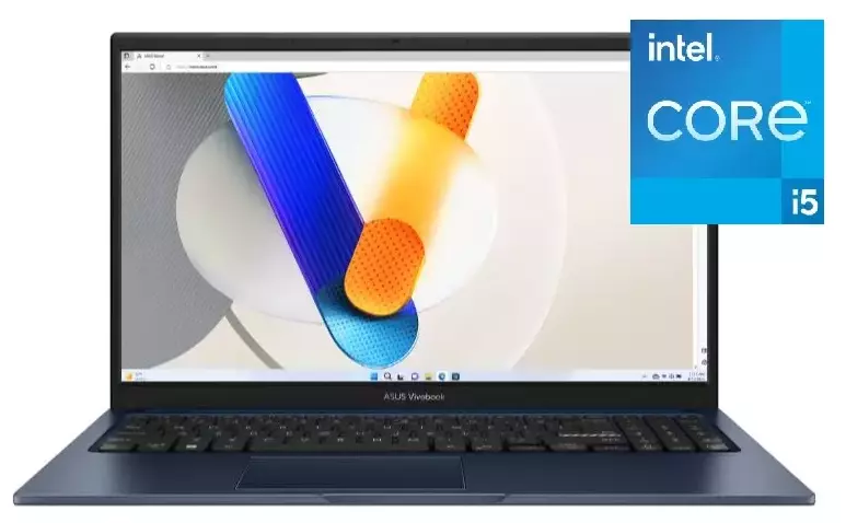 Ноутбук Asus Vivobook 15 X1504VA-BQ3122 15,6" FHD IPS Intel® Core™ 5 120U/16Gb/SSD 512Gb/Intel® Graphics /Quiet Blue/Dos(90NB13Y1-M012H0)