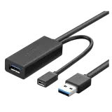 Кабель USB(m) - USB(f) удлинитель USB 3.0,  5m US175 (20826) UGREEN