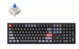 Клавиатура Keychron Q6-M2Z Black Knob Blue Switch RGB Hot-Swap Gateron G pro Mechanical