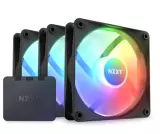 Комплект кулеров для компьютерного корпуса NZXT F120 RGB Core RF-C12TF-B1 Black 3в1