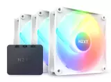 Комплект кулеров для компьютерного корпуса NZXT F120 RGB Core RF-C12TF-W1 White 3в1