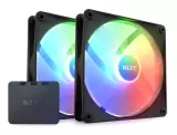 Комплект кулеров для компьютерного корпуса NZXT F140 RGB Core RF-C14DF-B1 Black 2в1