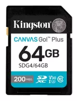 Карта памяти SD 64GB Class 10 U3 Kingston SDG4/64GB
