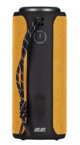 Портативная акустическая система 2E SoundXTube TWS, MP3, Wireless, Waterproof Yellow