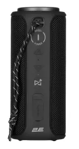Портативная акустическая система 2E SoundXTube2 TWS, MP3, Wireless, Waterproof Black