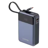 Внешний аккумулятор Canyon OnPower 600 20000mAh PD65W, (Integrated Cable) Dark Grey