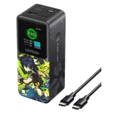 Внешний аккумулятор UGREEN, Genshin Impact Edition,  20000mAh, DigitalDisplay, 130W, PB721 (35524GI), серый