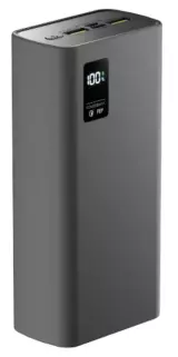 Зарядное устройство Power bank Olmio QR-30 30000mAh QuickCharge3.0 серый
