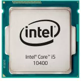 Процессор  Intel Core i5-10400 2,9GHz (4,3GHz) 12Mb 6/12 Core Comet Lake Intel® UHD 630 65W FCLGA1200 Tray