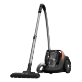 Пылесос контейнерный Tefal X-Trem Cyclonic Max, Black, TW7B70EA, (2100 Вт, 2,5л, 4 насадки)